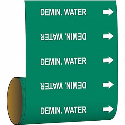 Pipe Markr Dem Water 30 ft H 8in W