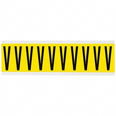 Letter Label 1-15/16in.H Character Vinyl