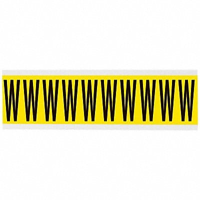 Letter Label 1-15/16in.H Character Vinyl
