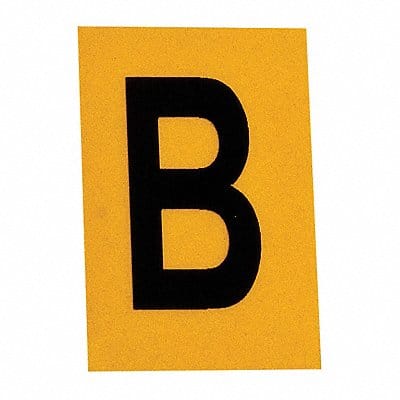 Letter Label 1in.H Character PK25