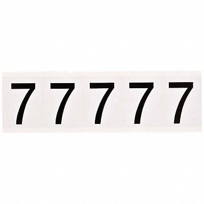 Number Label 2-1/4 H 1-13/16 W PK5