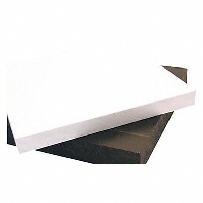 PlstcSheet HDPE 24 x24 0.5 T Blk Opaque