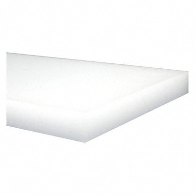 K6039 PlstcSheet HDPE 12 x12 0.5 T OffWht Opq