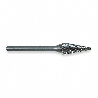 Carbide Bur Pointed Cone 1/8 Double Cut