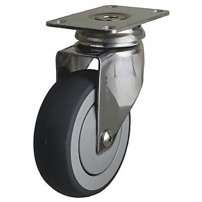 Quiet-Roll Medical Plate Caster Swivel Quiet-Roll Medical Plate Caster Swivel