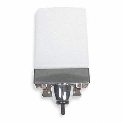 Liquid Soap Dispenser Silver Wall Mount