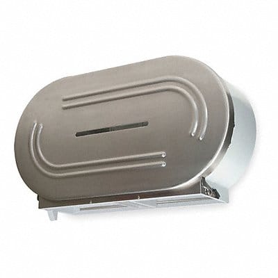 Toilet Paper Dispenser (2) Rolls SS