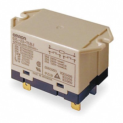 H8117 Enclosed Power Relay 6 Pin 12VDC DPST-NO