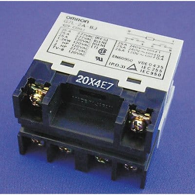 H8119 Enclosed Power Relay 6 Pin 12VDC DPST-NO H8119 Enclosed Power Relay 6 Pin 12VDC DPST-NO