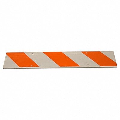 Barricade Beam Orange/White 4 lb.