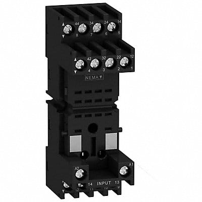 Relay Socket Square 14 Pins 10 A