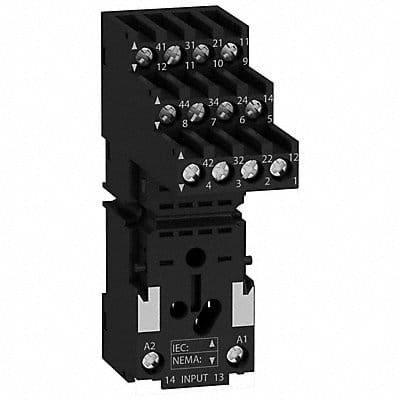 Relay Socket Square 14 Pins 10 A