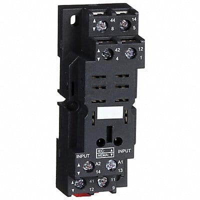 Relay Socket Square 8 Pins 16 A