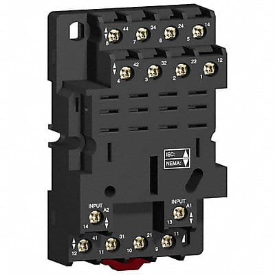 Relay Socket Square 14 Pins 16 A