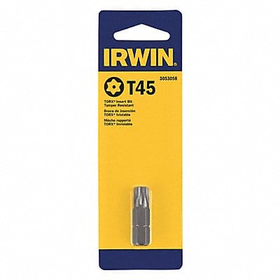 Insert Bit SAE 5/16 Hex T45 1-1/4