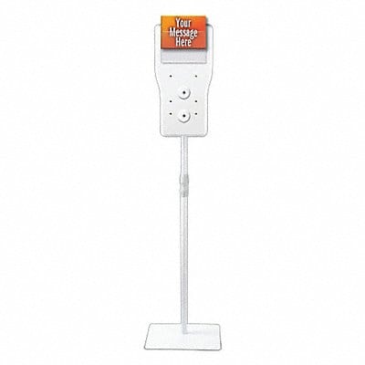 Hand Sanitizer Floor Stand 1250mL White
