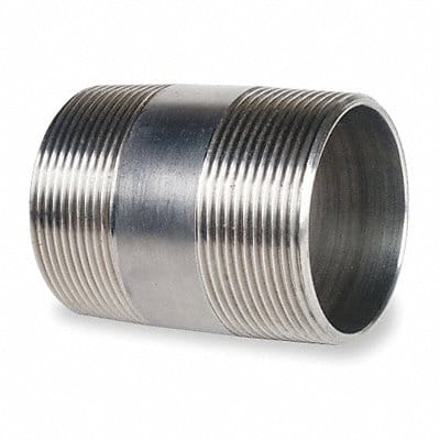 Nipple 1-1/2 In Thrd Both Ends 4 In 304