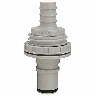 Panel Mount Insert Polypropylne Shut-Off