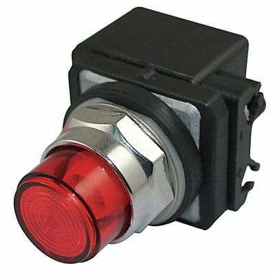 H6726 Pilot Light LED 24V 30mm Chrome RD