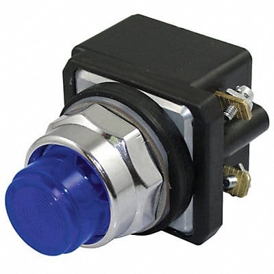 H6726 Pilot Light LED 24V 30mm Chrome BL