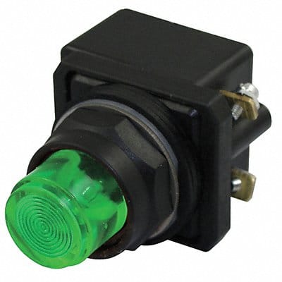 H6729 Pilot Light LED 120VAC 30mm Plastic GR