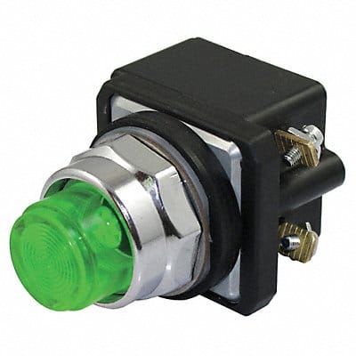 H6726 Pilot Light LED 120VAC/DC 30mm Chrome GR