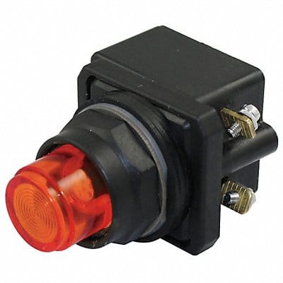 H6726 PilotLight LED 120VAC/DC 30mm Plastic RD