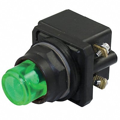 H6726 PilotLight LED 120VAC/DC 30mm Plastic GR