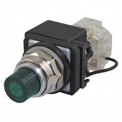 H6736 Pilot Light LED 24VAC/DC 30mm Chrome GR