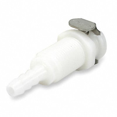 Panel Mount Coupler Acetal Barbed 3/8