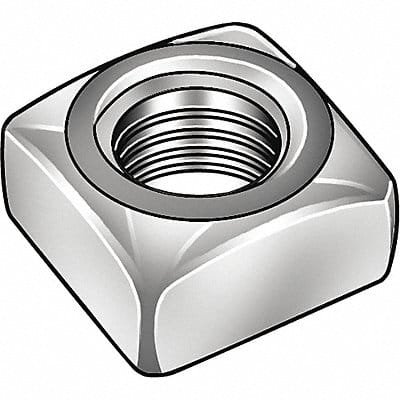 SqrNt Znc Stl 5/8 -11 9/16 1 25PK