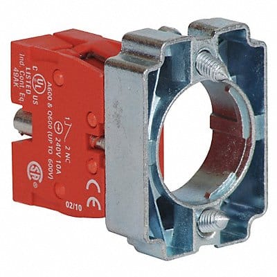 Contact Block Mounting Base 22Mm 1NC