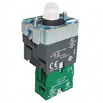Lamp Module and Contact Block 22mm 1NO