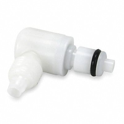Elbow Insert Acetal Shut-Off PTF 1/4