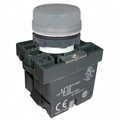 Pilot Light 22mm LED White