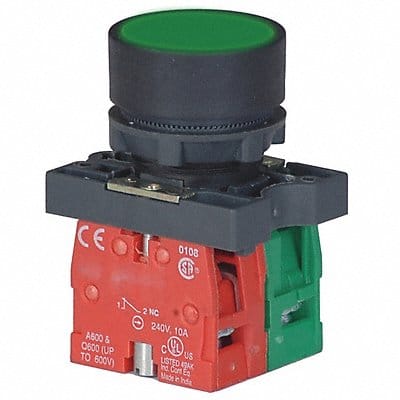 Non-Illuminated Push Button 22mm Plastic