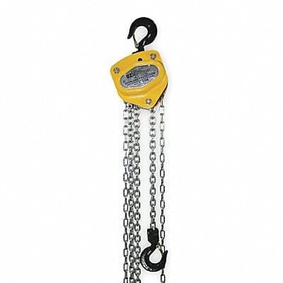 Manual Chain Hoist 2000 lb Lift 10 ft.
