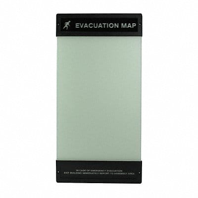 Evacuation Map Holder 17 in x 11 in