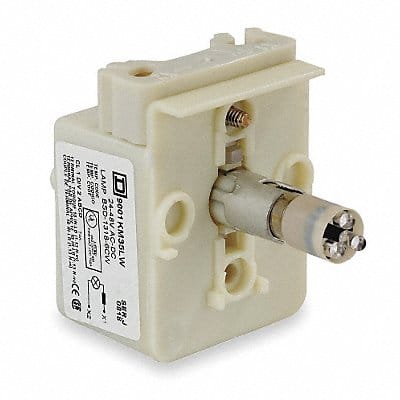 Lamp Module 30mm 24-28AC/DC White LED
