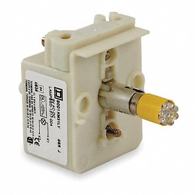 Lamp Module 30mm 24-28VAC/VDC Ylw LED