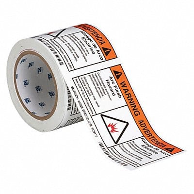 Label 3 1/2 inx5 in Polyester PK100
