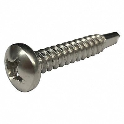 Thread Cutting Screw #10 Pan 3/8 L PK100