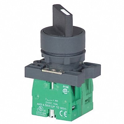 Non-Illum Selectr Swtch 22mm 3 Pos Lever