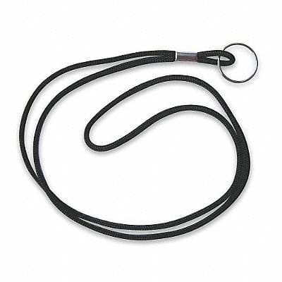 Round Neck Cord Black PK10