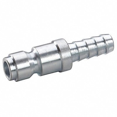 Quick Connect Plug 1/4 Body 3/8 Barb