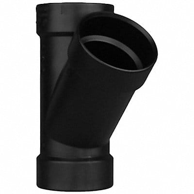 Wye 4 in Schedule 40 Socket Black