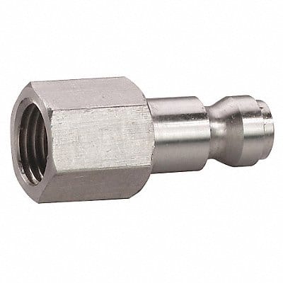 Quick Connect Plug 1/4 Body 304 SS