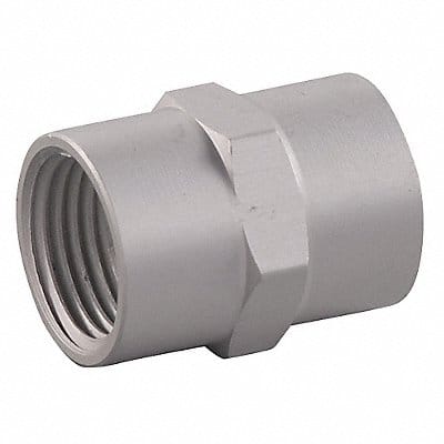 Pipe Coupling Aluminum 1/4 in FNPT