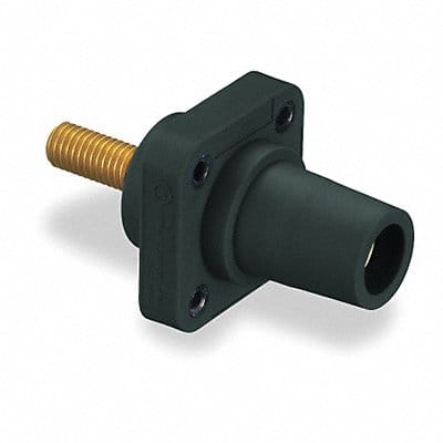 Recpt Black Female Threaded Stud 400 A
