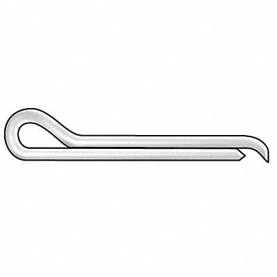 Cotter Pin 1/8 in dia 2 1/2 in L PK50